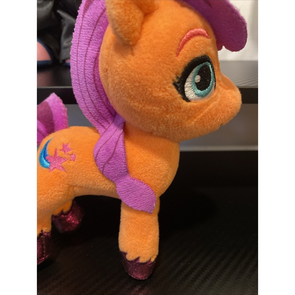 My Little Pony 7" Sunny Starscout Plush Horse Figure Stuffed Animal Orange - Picture 4 of 9